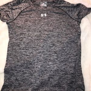 Dark Grey UNDER ARMOUR digi print workout tee